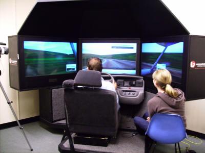 Operating a Driving Simulator