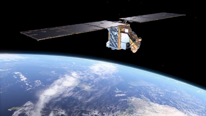 Arctic Weather Satellite in space