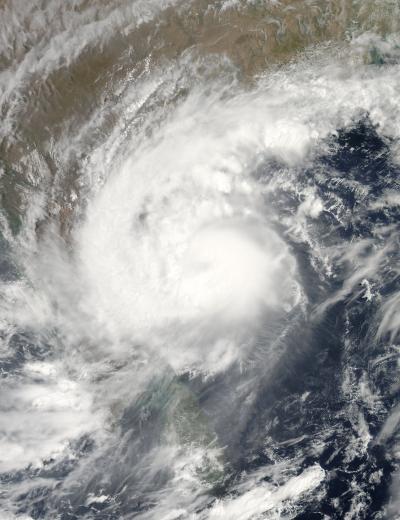 NASA Visible Image of Cyclone Laila