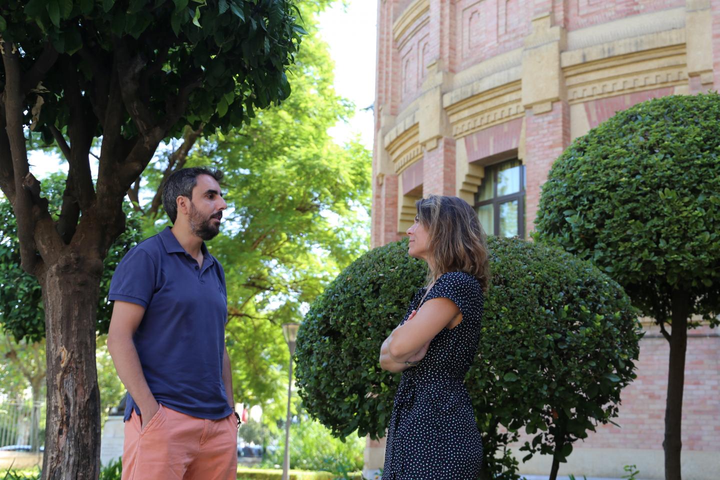 Alexandra Dubini and David González, University of Córdoba