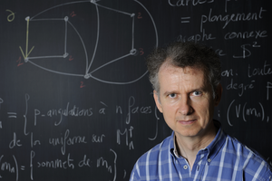 Jean-François Le Gall, winner of the 14th Frontiers of Knowledge Award in Basic Sciences.