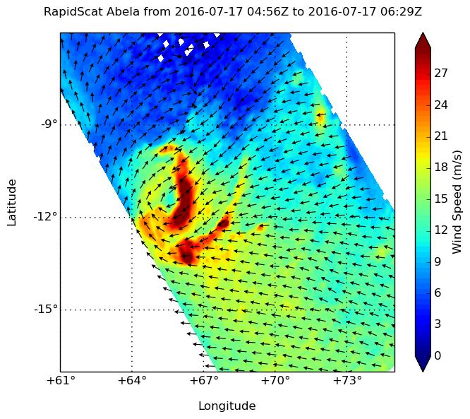 RapidScat Image of Abela