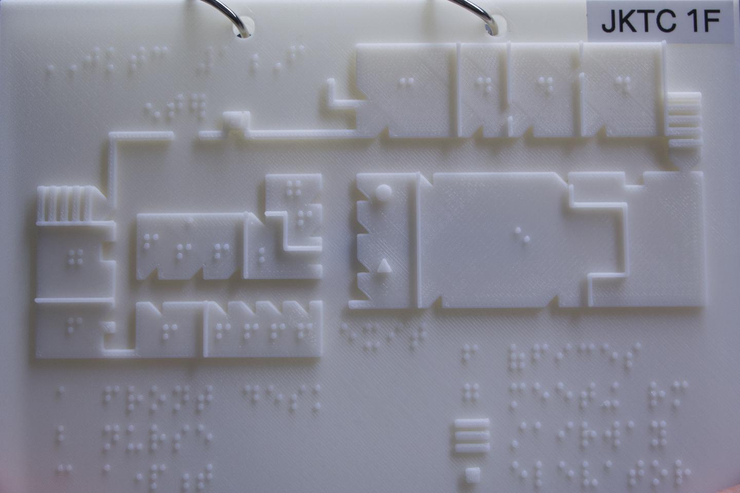 A Rutgers Student and Professor used a 3-D Printer to Create Sophisticated Braille Maps