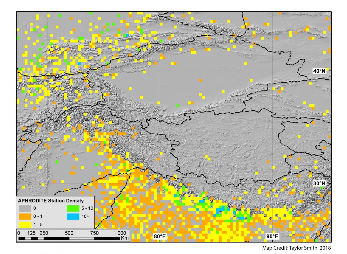 Changes in Snow Water Storage in High Mountain Asia (5 of 7)