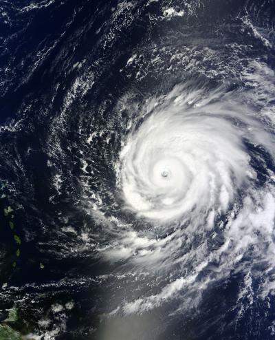 NASA MODIS Image of Hurricane Igor -- 10-Hour Drive