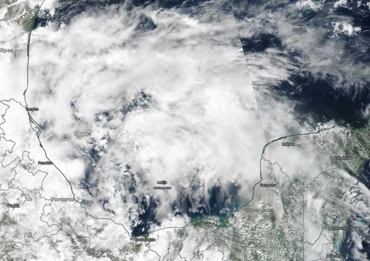 Suomi NPP Image of 91L