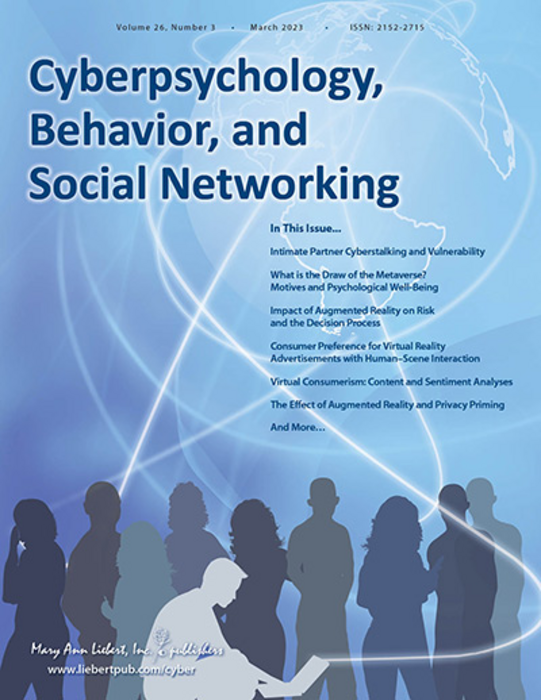 Cyberpsychology, Behavior, and Social Networking