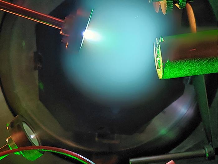 Pulsed laser deposition setup