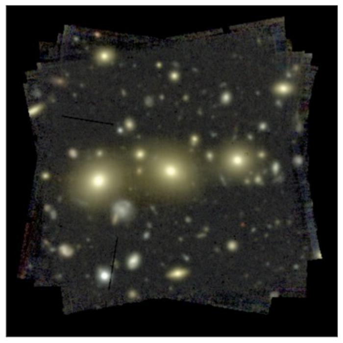 A group of massive galaxies