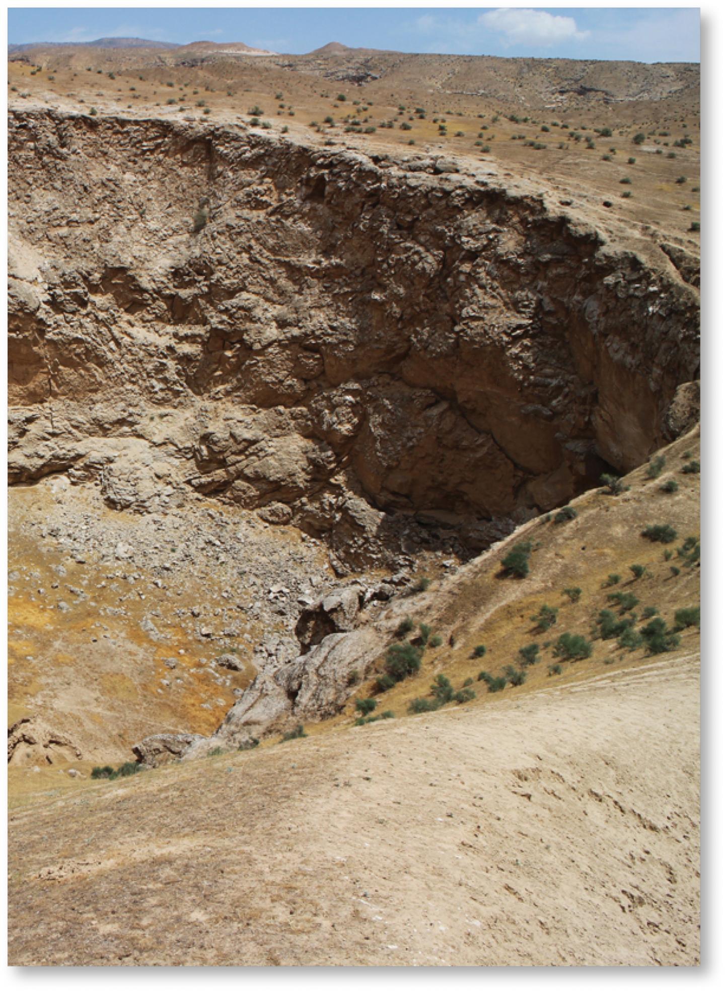 Entrance to the Newly Discovered Record-Breaking Underground Lake