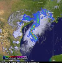 GPM Image of Rainfall over Gulf of Mexico