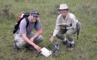 Ed Ayres and Diana Wall Measuring Indicators of Soil Biological Activity in Kenya