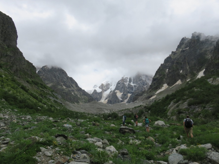 Caucasus Mountains in Georgia