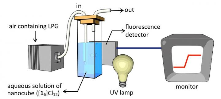Diagram of the Nanocube Gas Sensor
