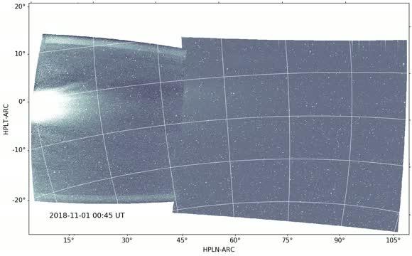 Parker Solar Probe's View of Sun's Corona