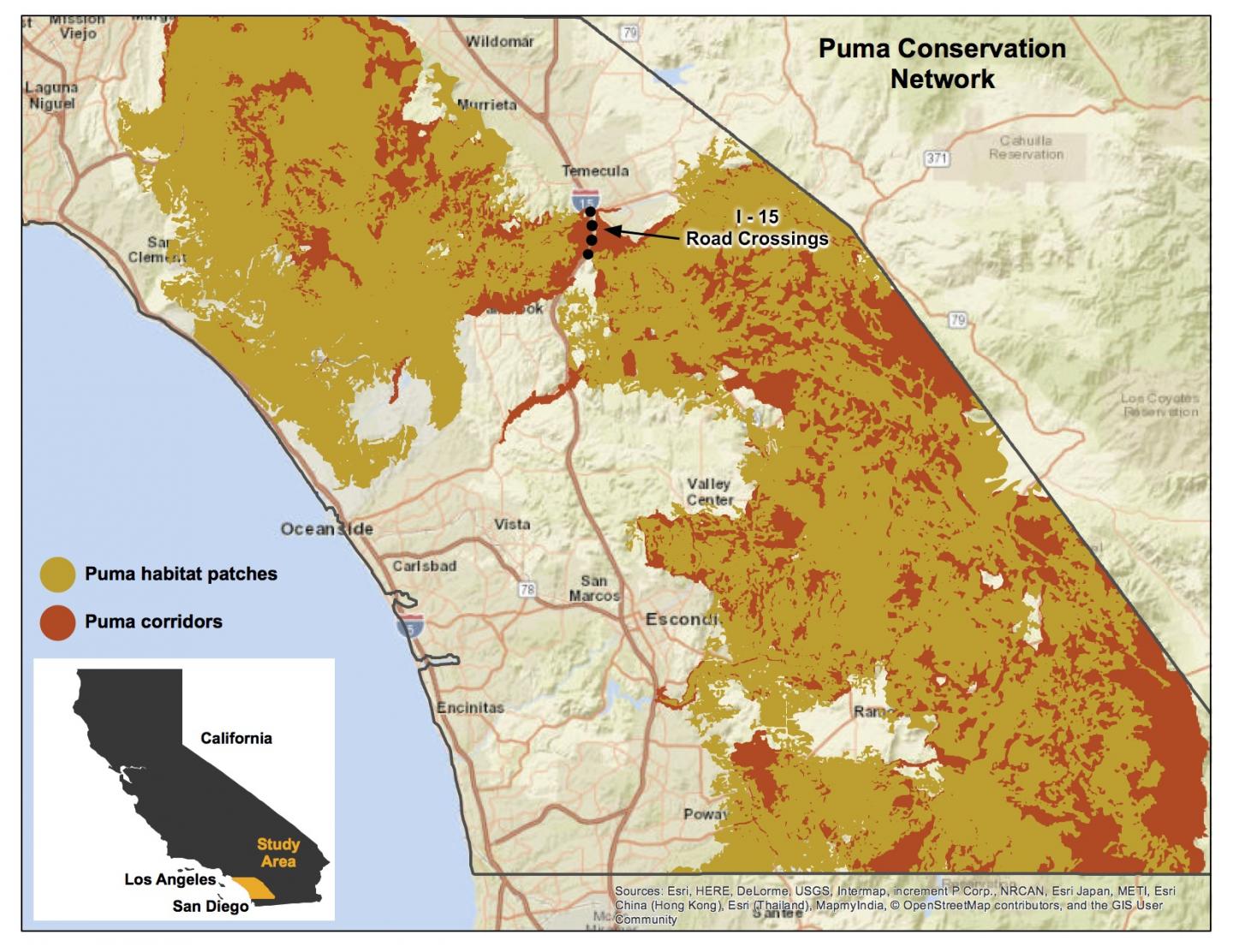 California 2025 puma map