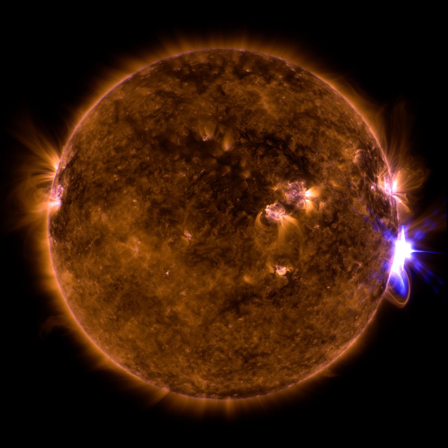 SDO View of Sept. 10, 2017, Flare (1 of 2)