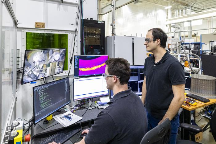 Print monitoring of the lunar wheel prototype