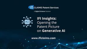New report from IFI CLAIMS on Generative AI