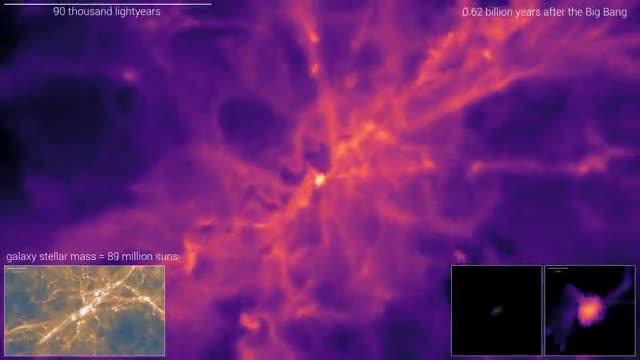 Formation of a Single Massive Galaxy in the TNG50 Cosmic Simulation