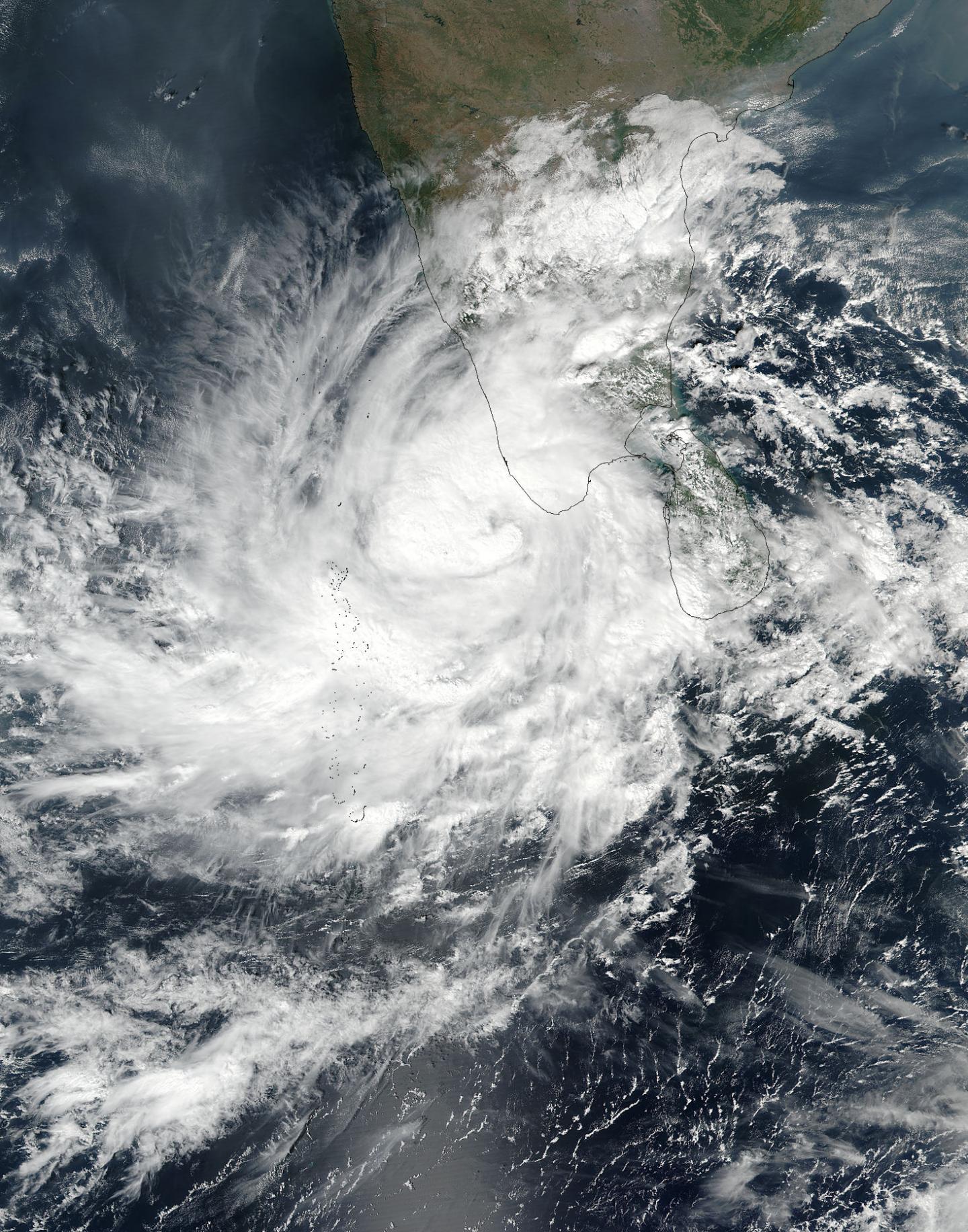 Suomi NPP image of Ockhi