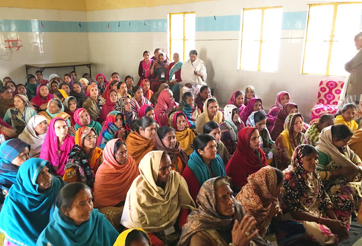 Reading Training for Illiterate Women in India