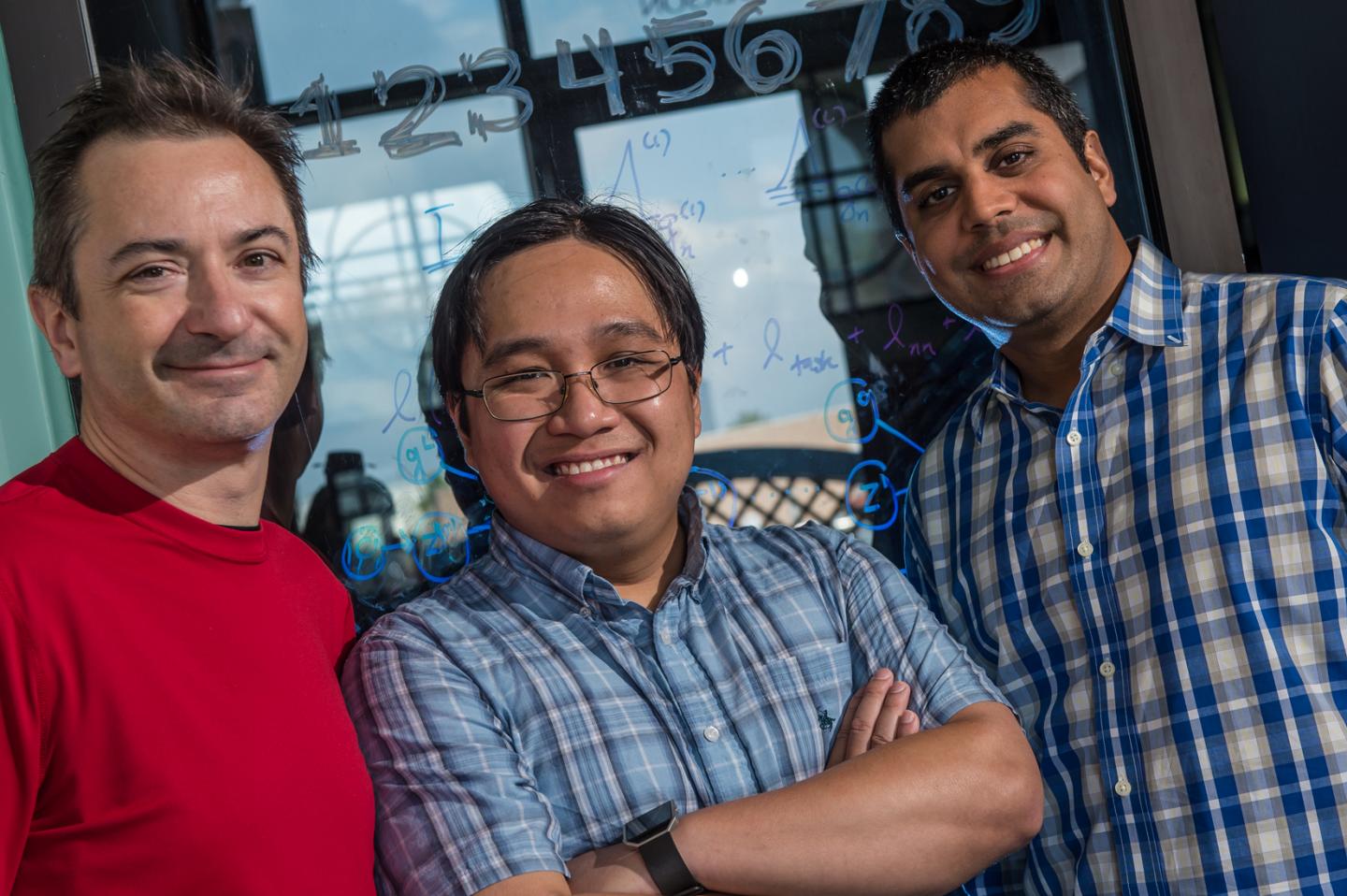 Richard Baraniuk, Tan Nguyen and Ankit Patel, Rice University (2 of 2)