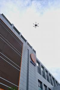 NTU's Drone Being Flown Using 4.5G Mobile Network