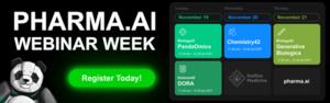 Insilico Medicine(“Insilico”), a global leading generative artificial intelligence (AI)-driven biotechnology company, will be hosting Pharma.AI Week featuring in-depth webinar series from November 19-21.