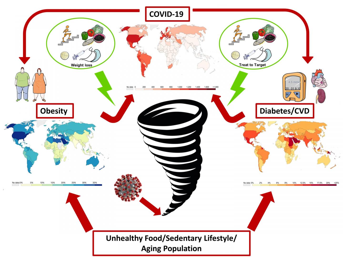 Obesity, Impaired Metabolic Health and COVID-19