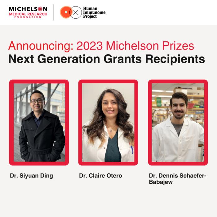 2023 Michelson Prize Laureates