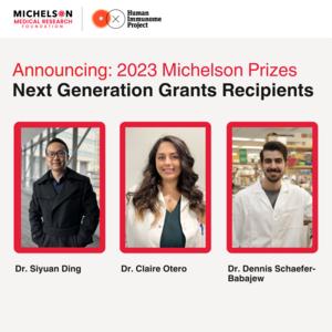 2023 Michelson Prize Laureates