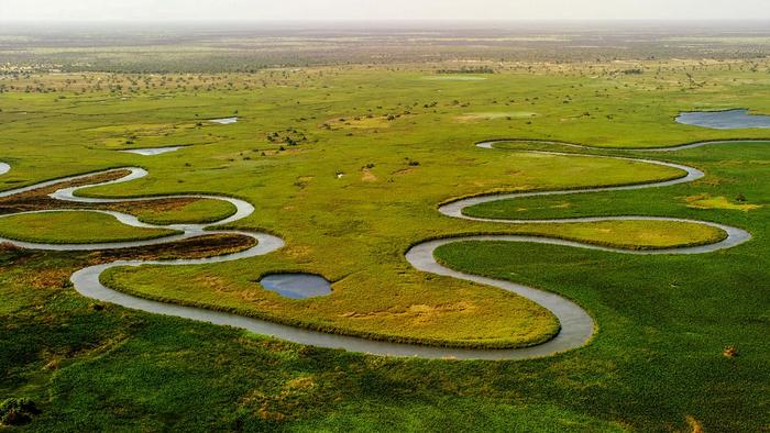 Watersheds Okavango Delta