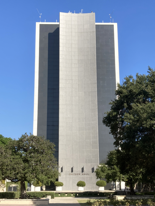 Caltech Hall IMAGE EurekAlert Science News Releases