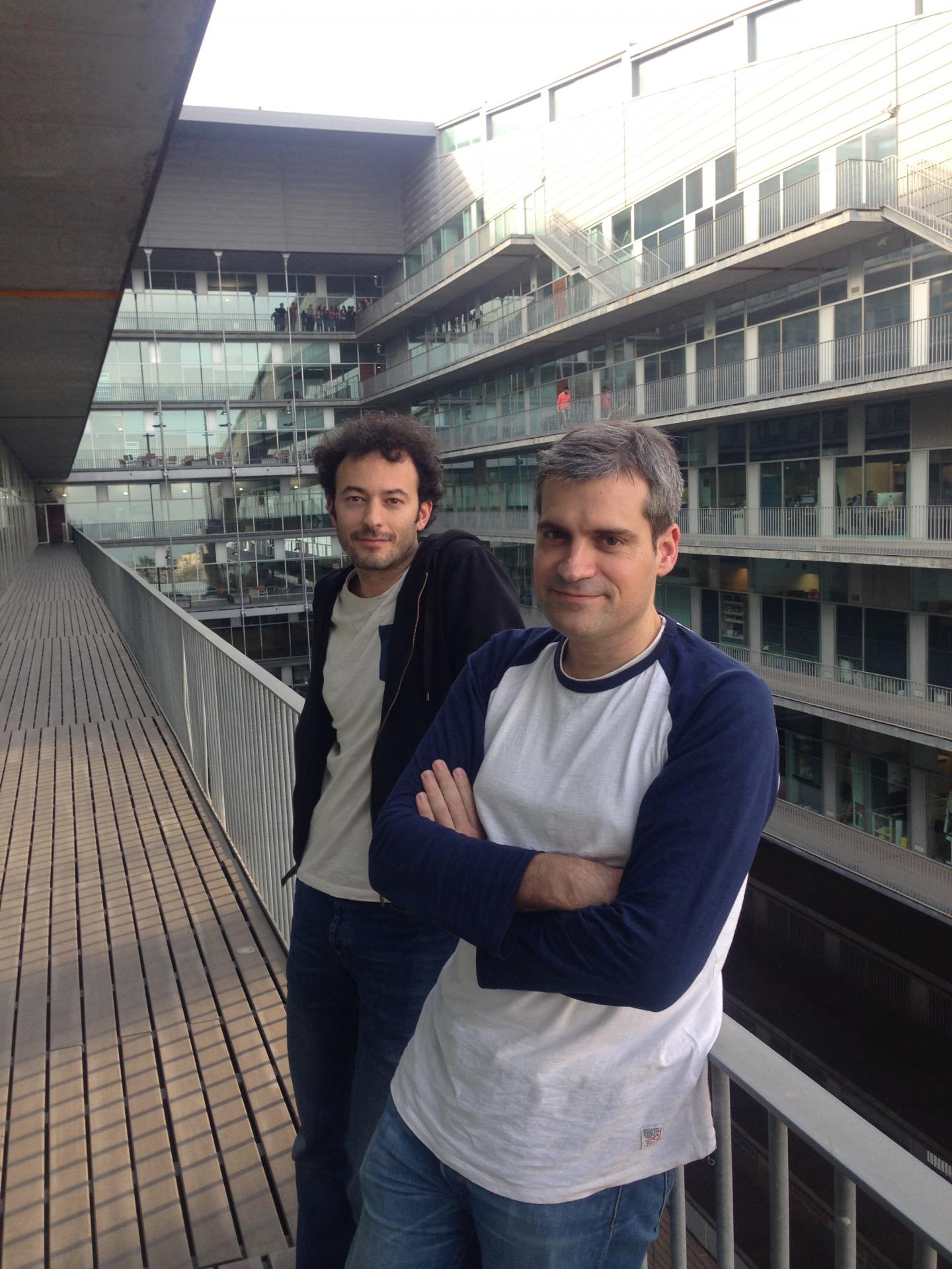 Alexandros Pitis and Toni Gabaldon