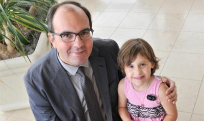 Dr. Juan Pascual, UT Southwestern Medical Center, and Chloe