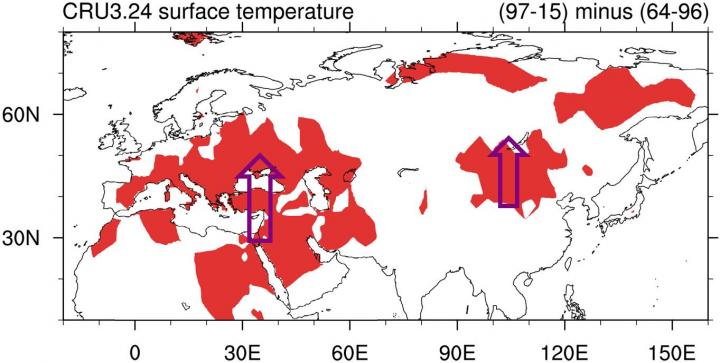 Changes in Surface Ttemperature