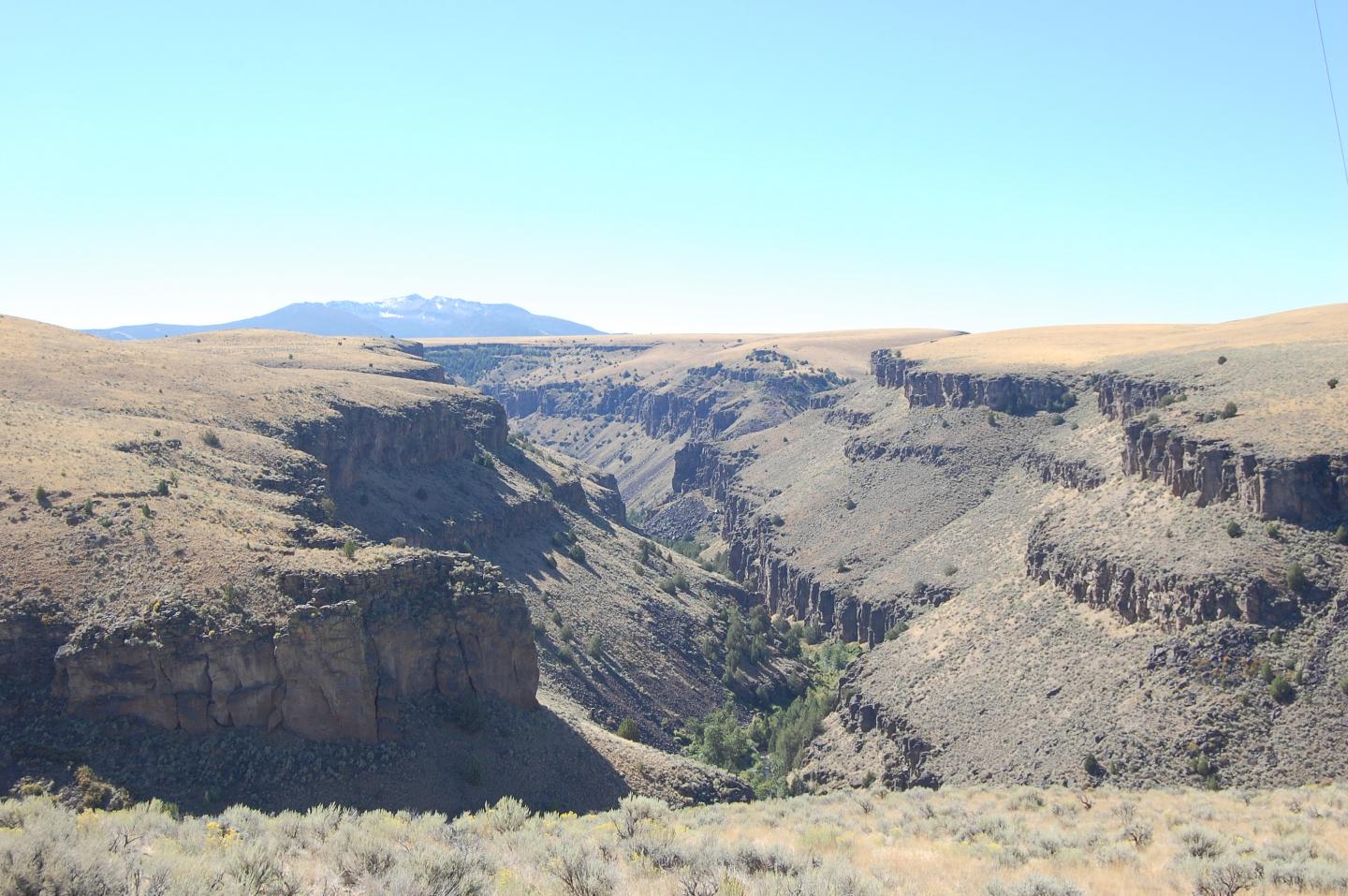 Scenic Canyon in southern Idaho, USA