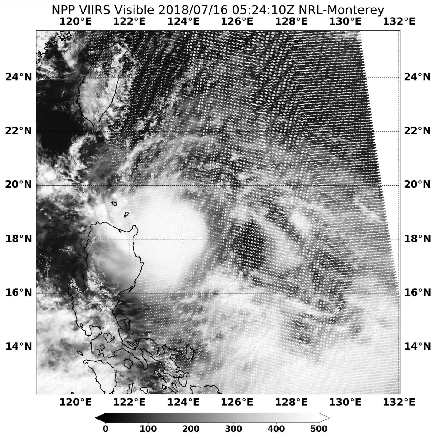 Suomi NPP Image of 11W