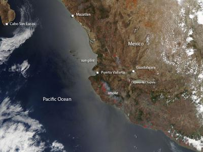 Agricultural Fires in Western Mexico