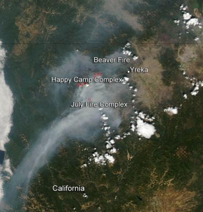 Fires Continue in Northern California