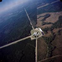 Aerial View of the LIGO Laboratory in Louisiana
