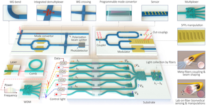 Figure 3 | Outlook on photonic integrated “meta-circuits”