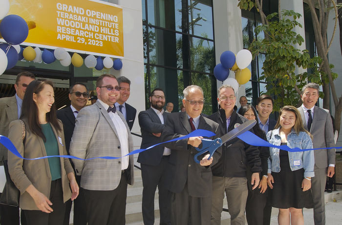 Ribbon-Cutting Ceremony at the Terasaki Institute for Biomedical Innovation's new Woodland Hills location.