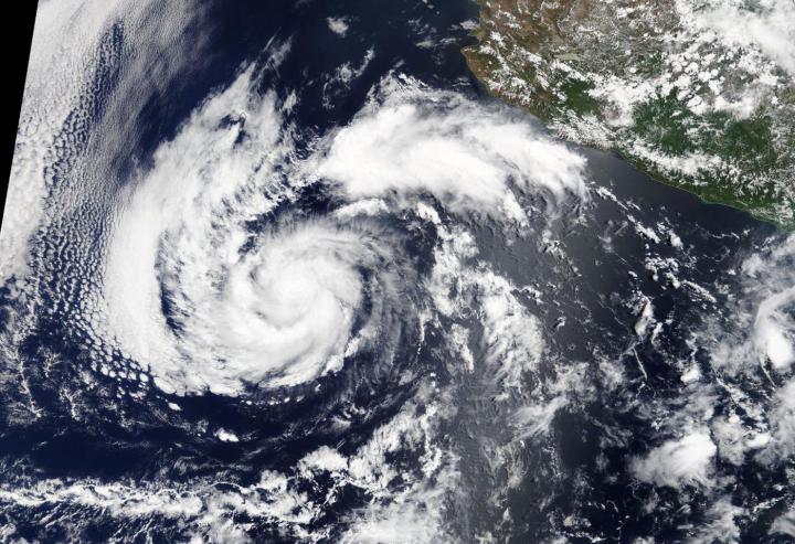 Satellite Image of Alvin