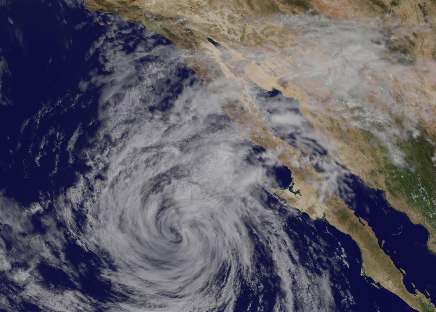 GOES-West Image of Linda