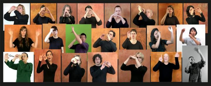 "Astronomy" in Sign Language