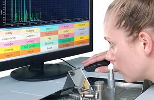 Gas chromatography-olfactometry: identifying odor-active compounds using a gas chromatograph