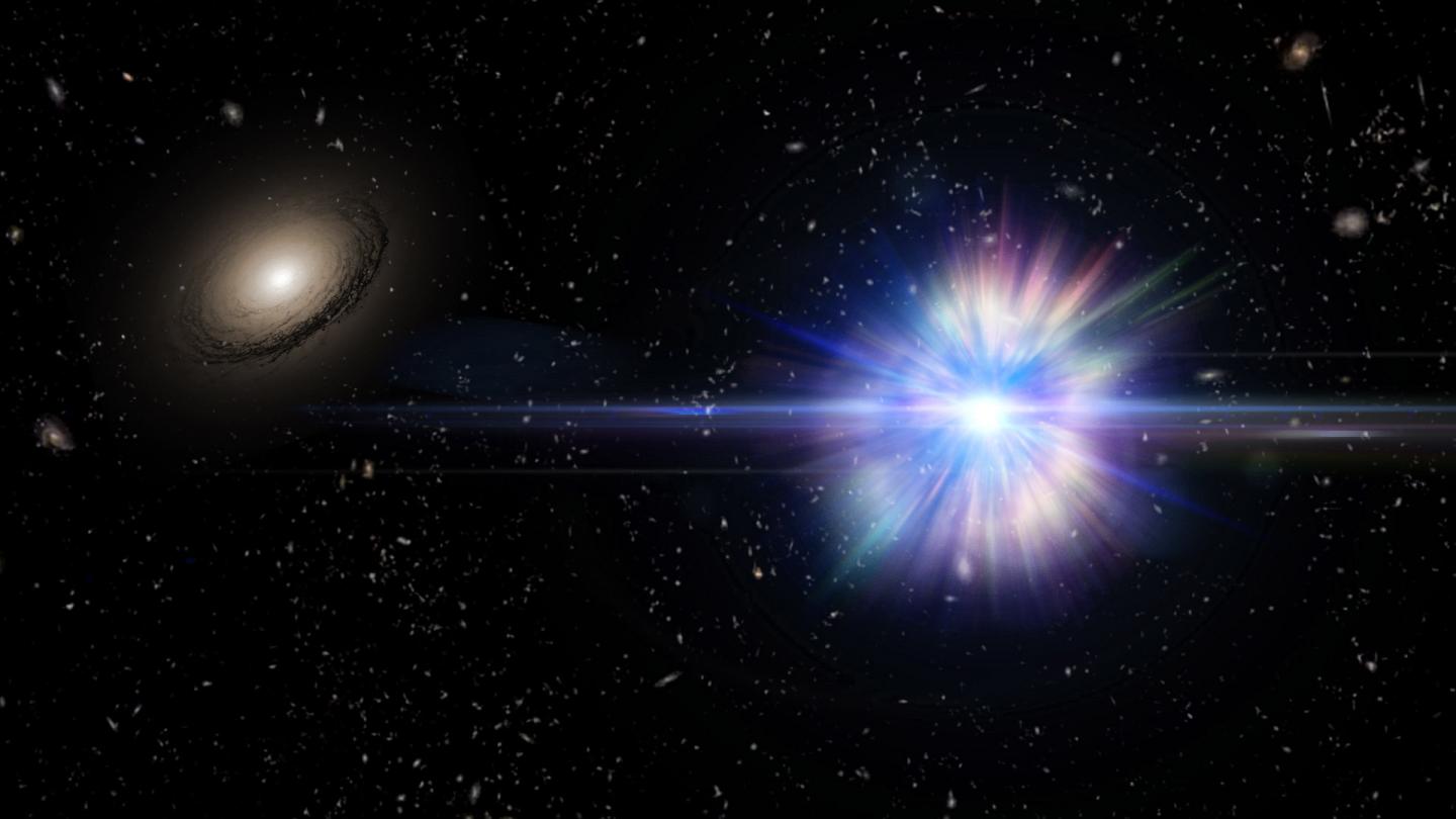 Solitary Supernova Explodes in Intracluster Space