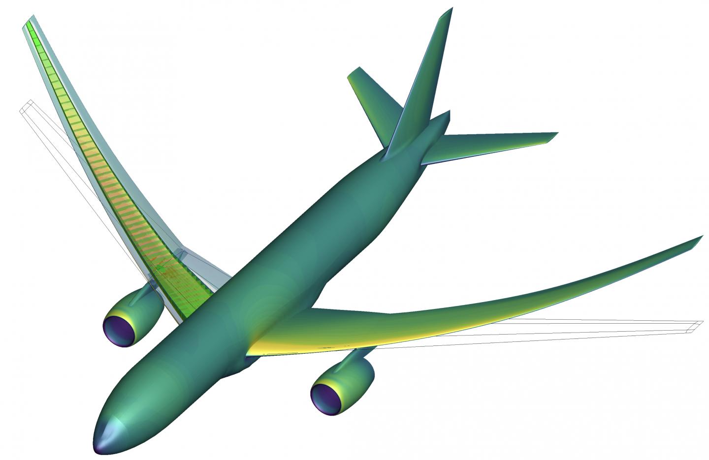 New, High Aspect Ratio Wing Designs for Fuel Efficiency